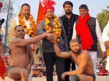 धर्म रक्षा मंच के तत्वाधान में राम राम दंगल का हुआ आयोजन, कई राज्यों के पहलवानों ने कुश्ती में दिखाया दांव का जादू
