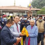 राज्यपाल ने लुम्बिनी में बौद्ध विहारों को  दर्शन कर जाना बौद्ध धर्म का मर्म