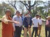 नेपाल के तिलौराकोट का निरीक्षण करते चीनी राजदूत