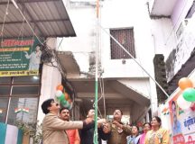 75वें गणतंत्र दिवस पर नशा मुक्ति केंद्र गोरखपुर में हुआ ध्वजा रोहण