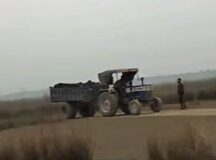 डुमरियागंज तहसील क्षेत्र में दिन दहाड़े मिट्टी खनन