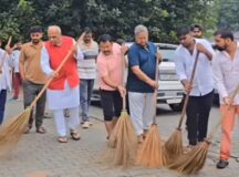 प्रधामंत्री के जन्मदिवस पर सांसद पाल और नपा अध्यक्ष गोविंद माधव ने शुरु किया सेवा पाखवाड़ा