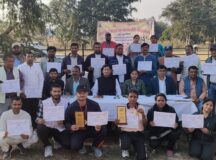 डायट बांसी पर शिक्षकों के लिए योग प्रतियोगिता अयोजित किया गया