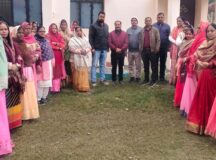 अंगनबाड़ी कार्यकत्रियों का प्रशिक्षण समाप्त, अब जल्दी करेंगी दिव्यांगता की पहचान