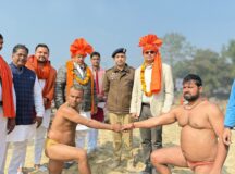 धर्म रक्षामंच ने अयोजित की राम राम महादंगल, कई राज्यों से आए पहलवानों ने दिखाये कुश्ती के दांव-पेंच