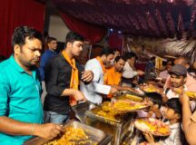 भव्य भंडारे के साथ अमृतमयी श्रीराम कथा महोत्सव सम्पन्न