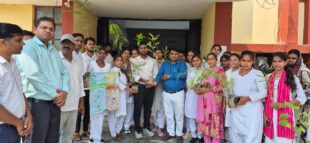 विश्व पर्यवरण दिवस पर डायट बांसी में किया गया पौधरोपण