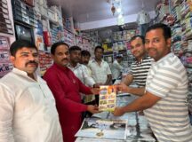 उसका बाजार के प्रबुद्ध लोगों से मिले भाजपा जिलाध्यक्ष दीपक मौर्या, गिनाईं उपलब्धियां