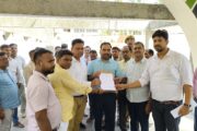 भारतीय मजदूर संघ ने मांगों को लेकर जिलाधिकारी के माध्यम से सीएम को सौंपा ज्ञापन