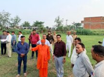 ​सीएम योगी के आगमन को लेकर कार्यक्रम स्थल का निरीक्षण, विधायक राही ने तैयारियों का लिया जायजा