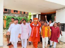 संत रविदास जयंती पर निकली भव्य कलश रथयात्रा, विधायक राही ने  किया स्वागत