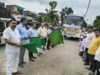 एक्सपोजर विजिट के लिए गोरखपुर जा रहे बच्चों को विधायक व बीएसए ने दिखाई हरी झंडी