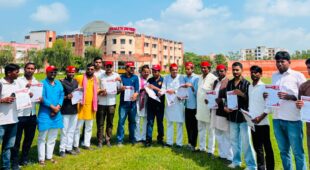 समाजवादी छात्र सभा ने चलाया PDA छात्र जागरूकता अभियान