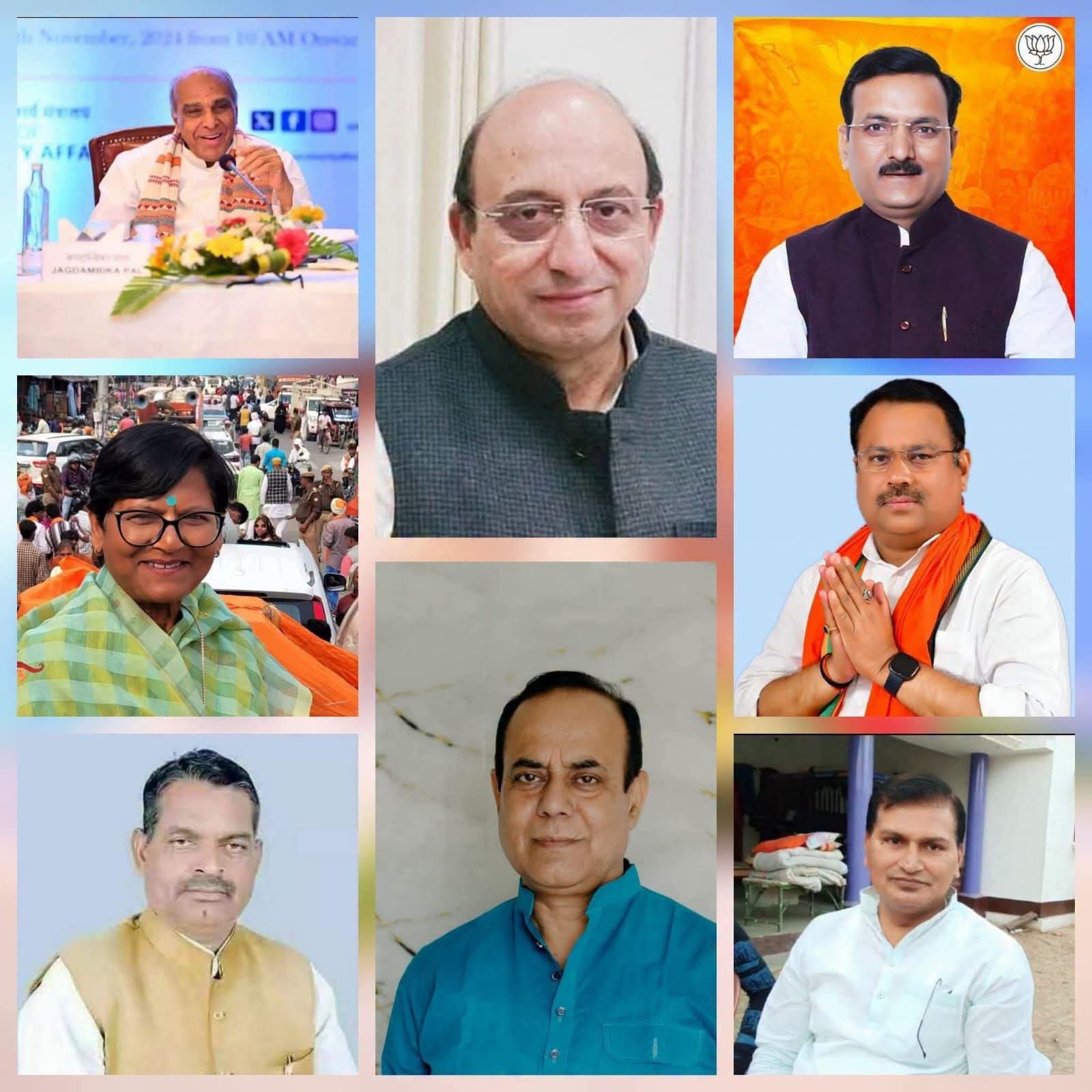 बीजेपी के प्रदेश कार्यकारिणी में सिद्धार्थनगर के आठ नेताओं को मिली जगह, बधाइयों का ताँता